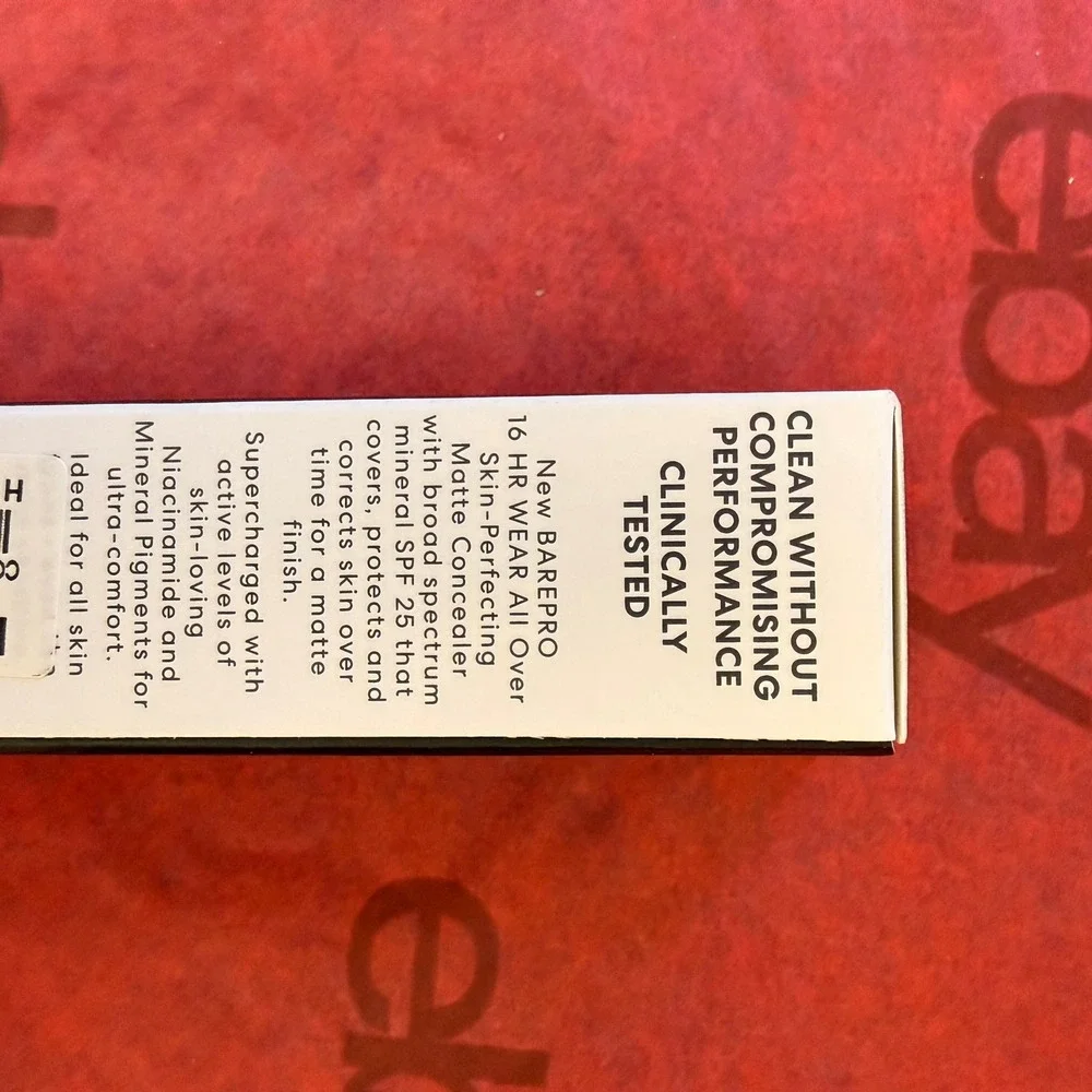 NWT Lot of 2 bareMinerals BarePro Concealer Mineral 255 Neutral Matte SPF25 16HR